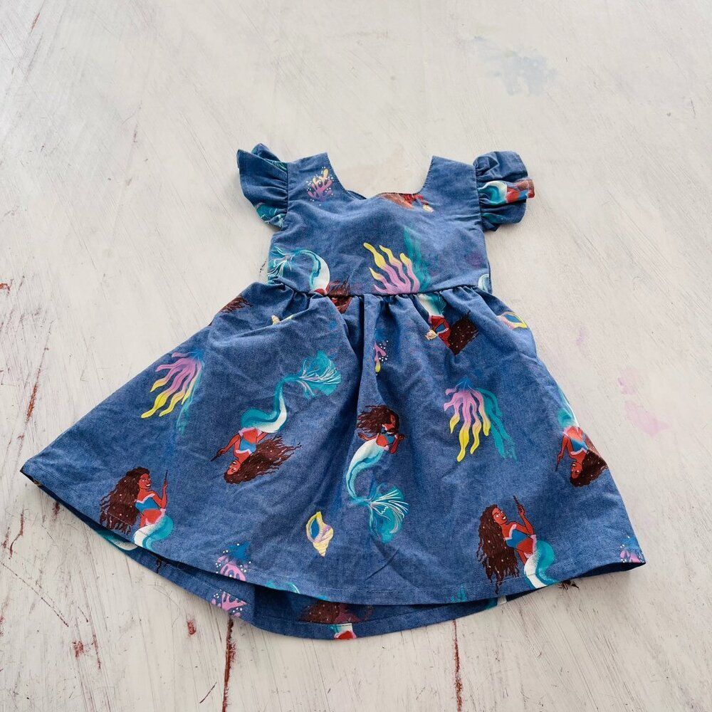 Disney The Little Mermaid Dress Size 18M NWT $20